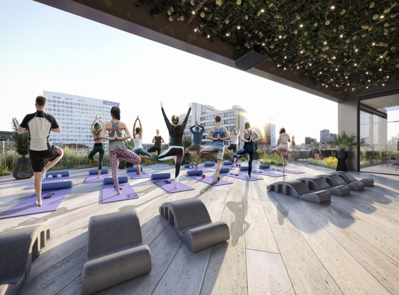 2019 11 01 Property Blackfriars House Rooftop Yoga